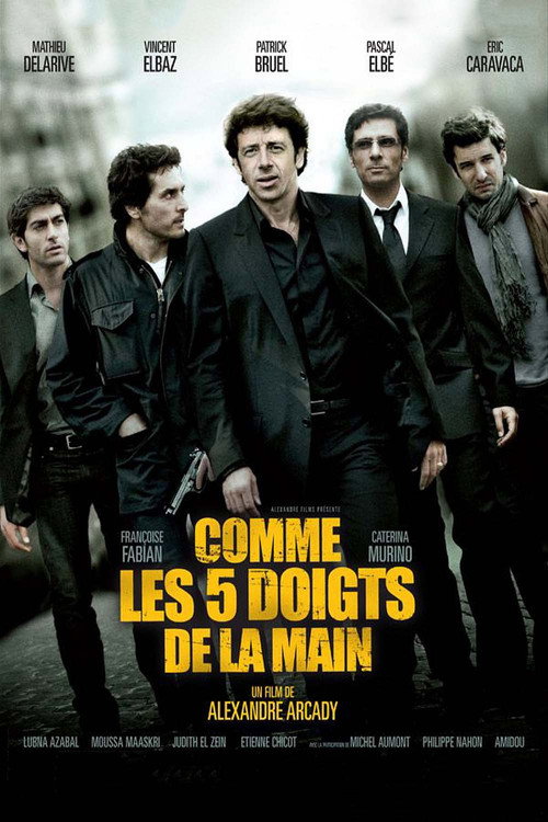 Locandina di Comme les 5 doigts de la main