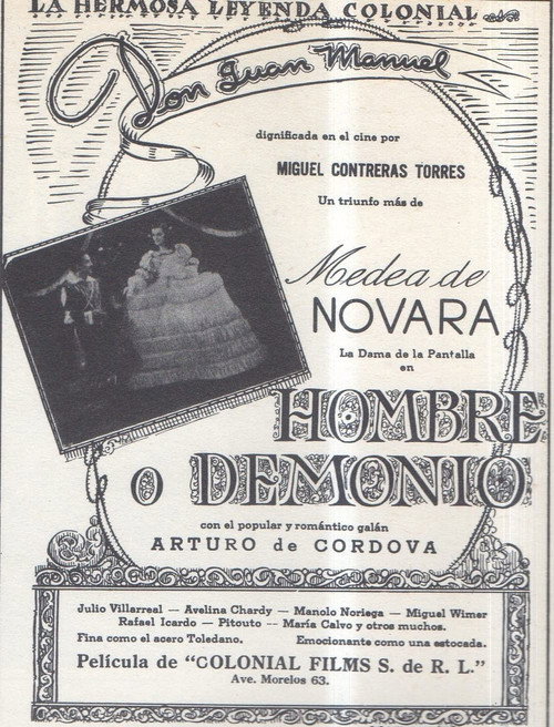 Pôster de Hombre o demonio