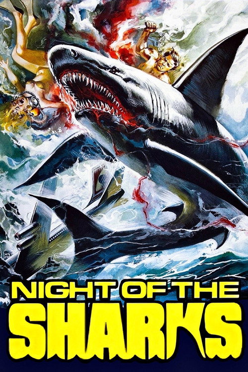 Póster de Night of the Sharks