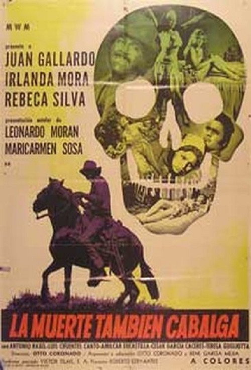 Póster de La muerte tambien cabalga