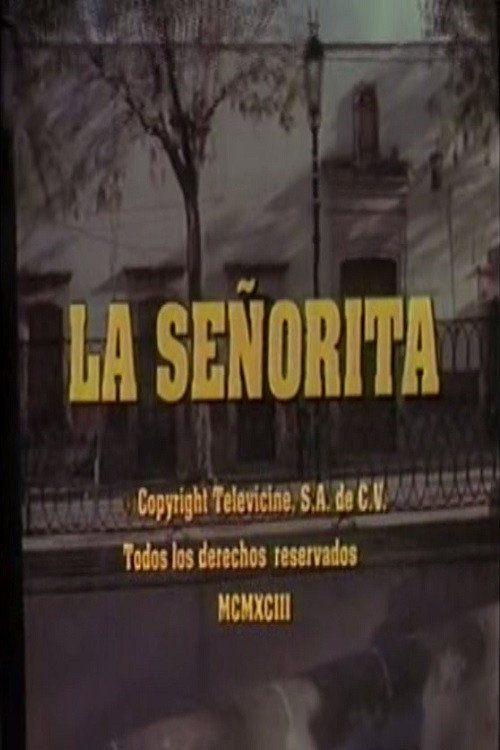 Póster de La señorita