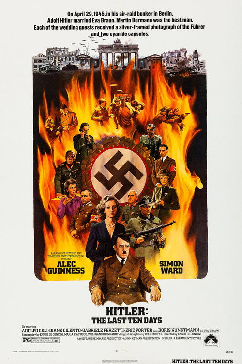 Póster de Hitler: The Last Ten Days