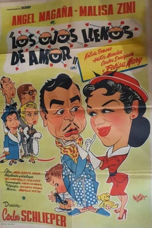 Póster de Los ojos llenos de amor