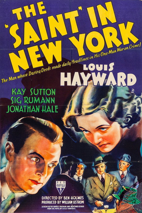 Póster de The Saint in New York
