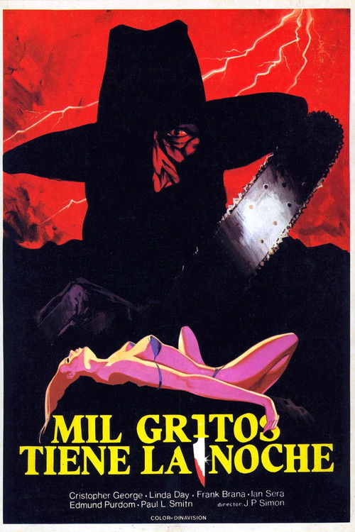Póster de Mil gritos tiene la noche