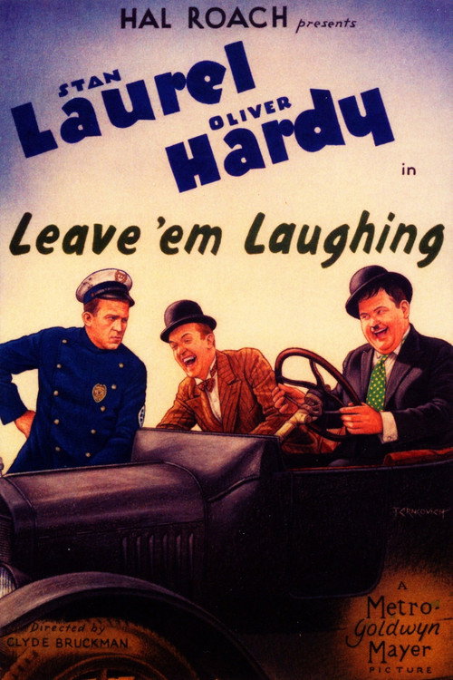 Póster de Leave 'Em Laughing