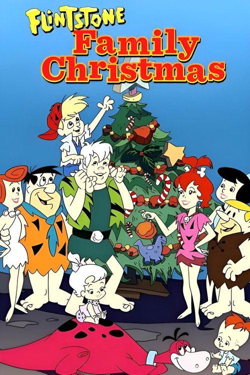Póster de Flintstone Family Christmas