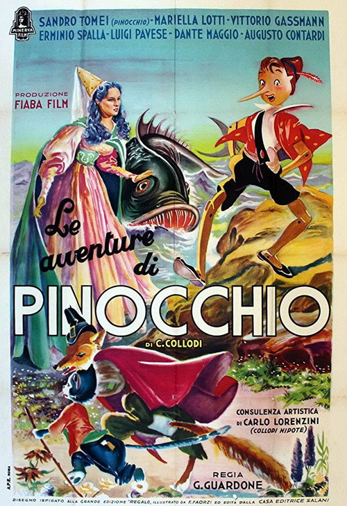 Póster de The Adventures of Pinocchio
