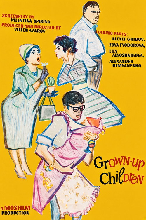 Póster de Grown-Up Children