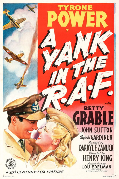 Póster de A Yank in the R.A.F.