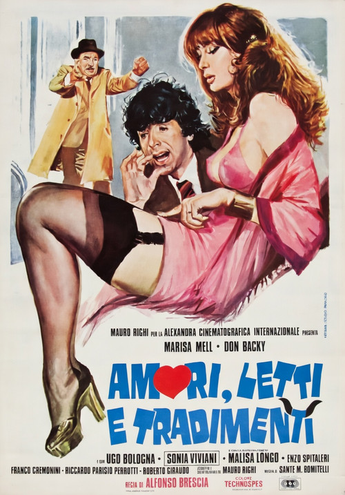 Póster de Loves, Bed and Betrayals