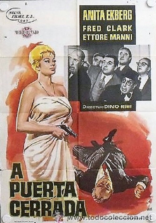 Póster de A puerta cerrada