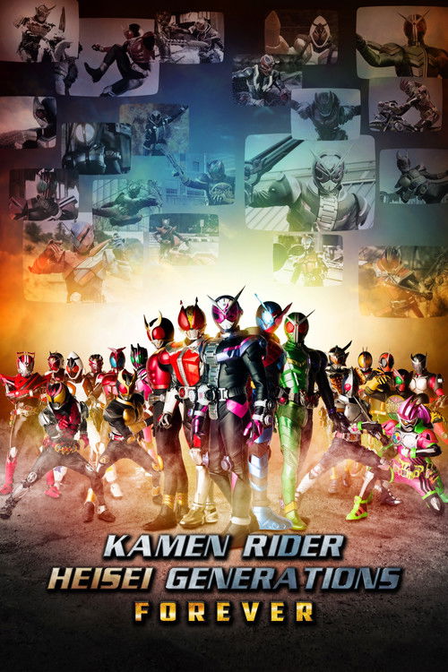 Póster de Kamen Rider Heisei Generations Forever