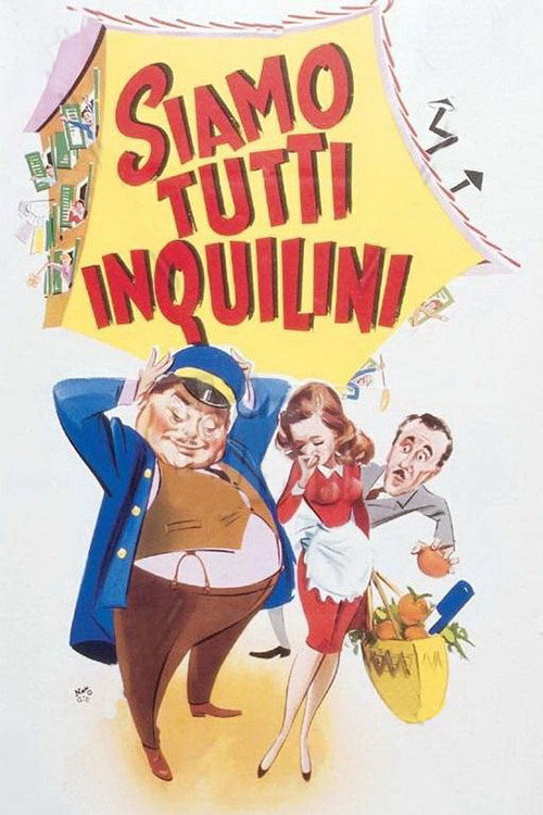 Póster de Siamo tutti inquilini