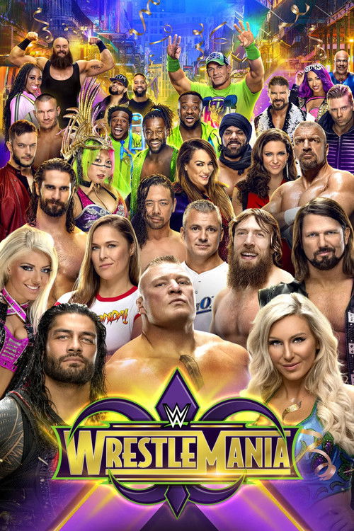 Póster de WWE WrestleMania 34