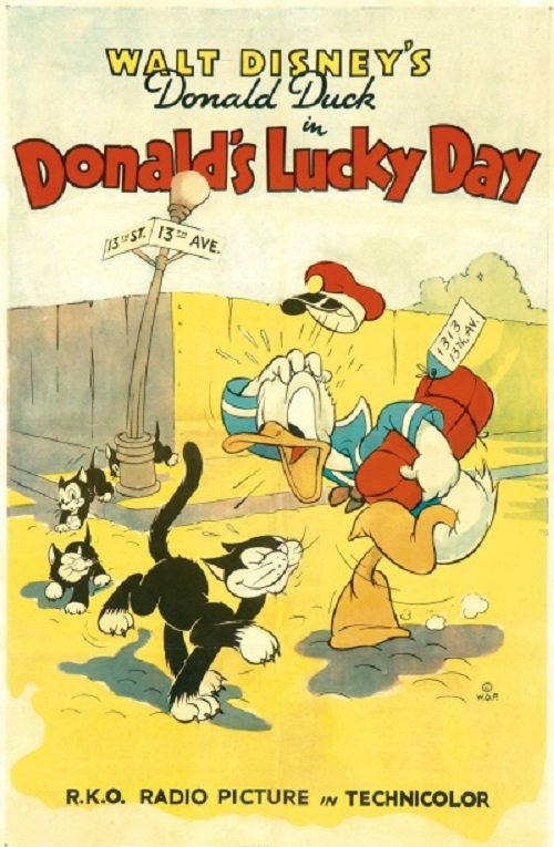 Poster von Donalds Glückstag