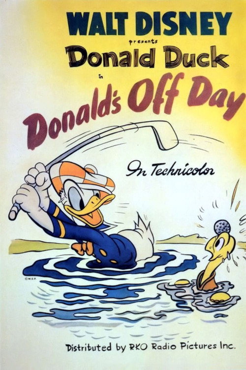 Póster de Donald's Off Day