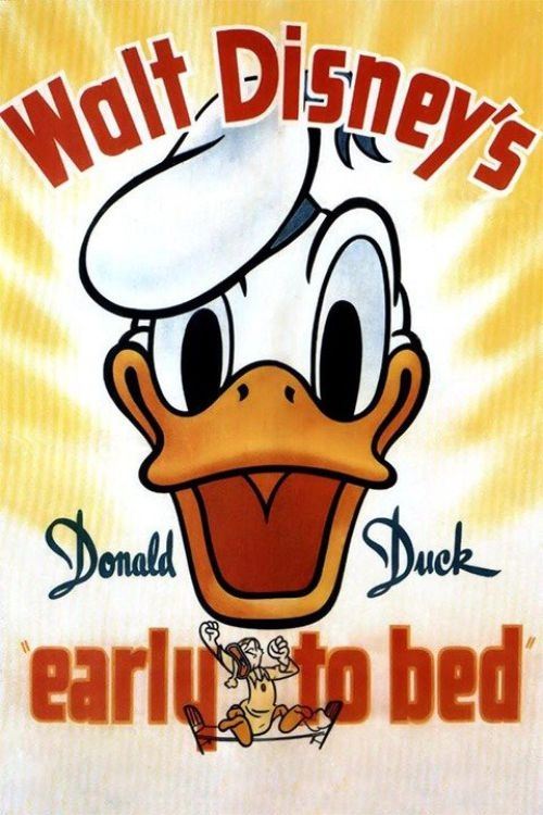 Póster de Early to Bed
