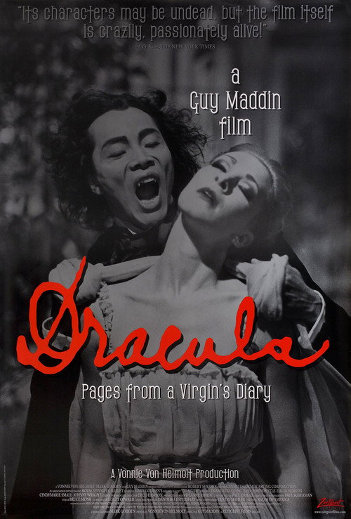 Póster de Dracula: Pages from a Virgin's Diary