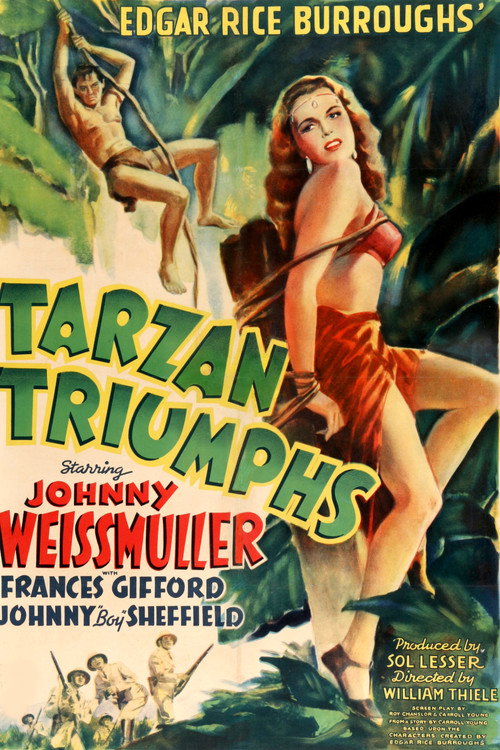 Póster de Tarzan Triumphs
