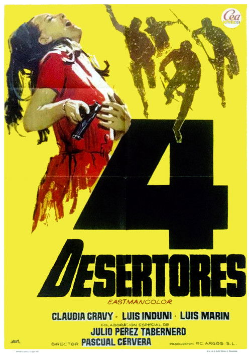 Póster de Cuatro desertores