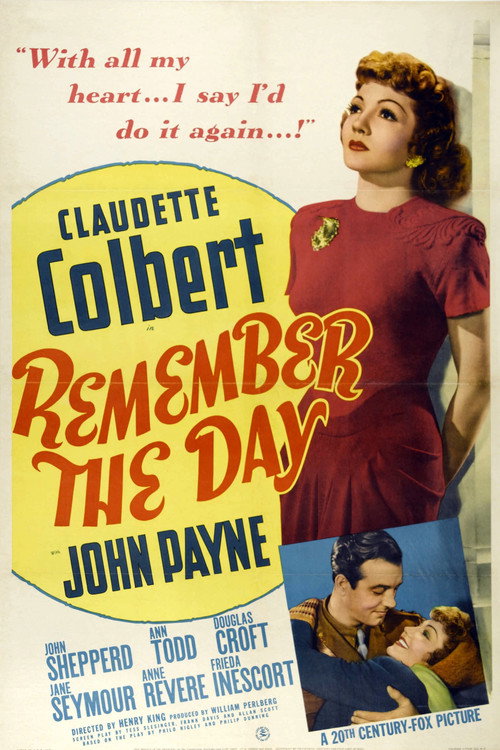Póster de Remember the Day