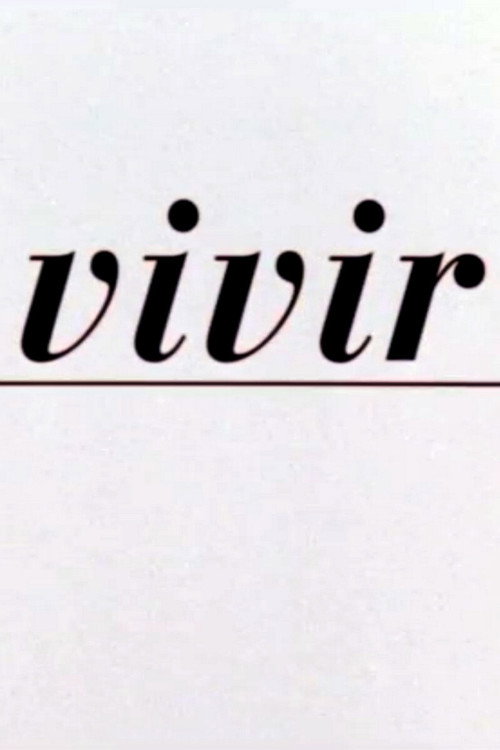 Póster de Vivir