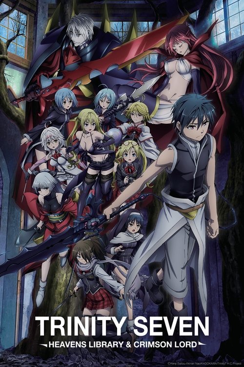 Póster de Trinity Seven: Heaven's Library & Crimson Lord