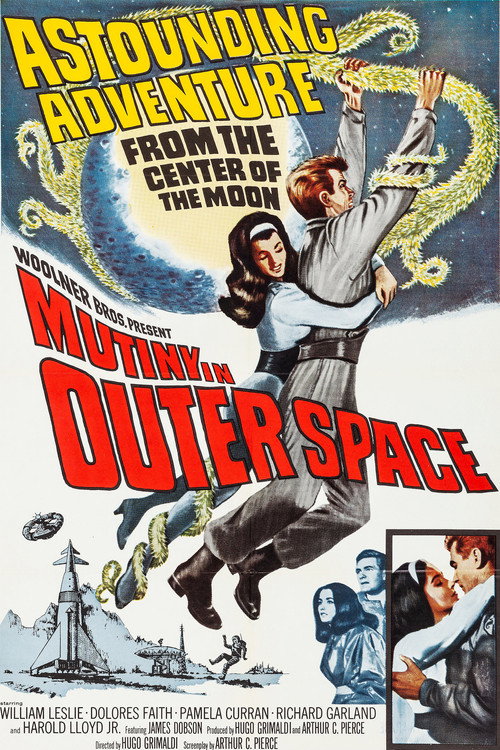Póster de Mutiny in Outer Space