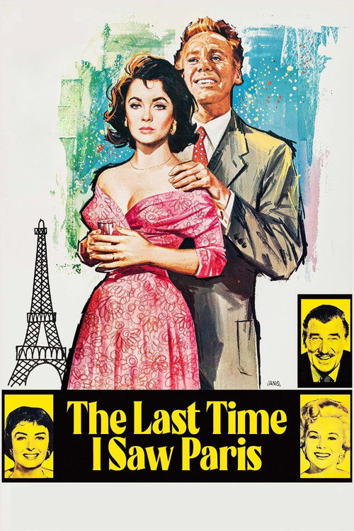 Póster de The Last Time I Saw Paris