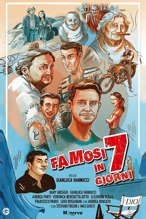 Póster de Famosi in 7 giorni