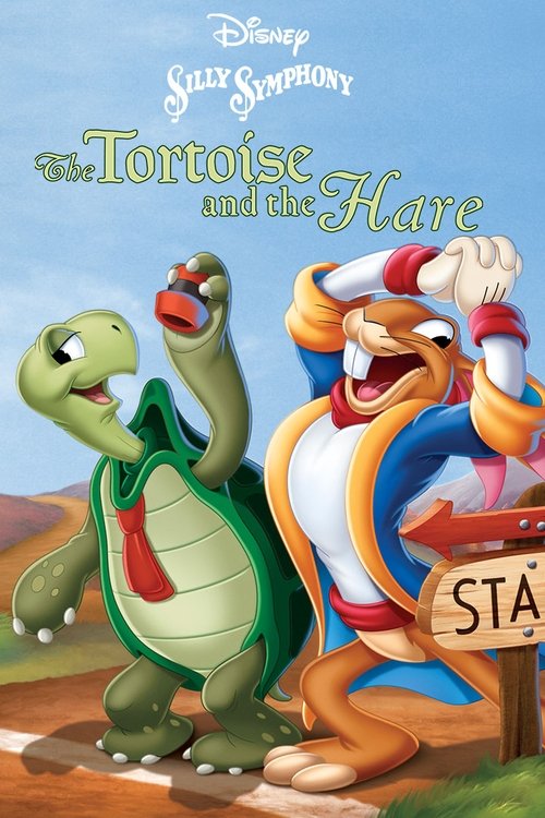 Poster von Die Schildkröte und der Hase