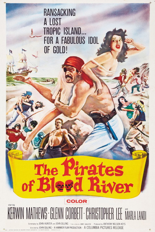 Póster de The Pirates of Blood River