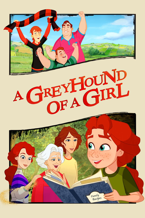 Póster de A Greyhound of a Girl