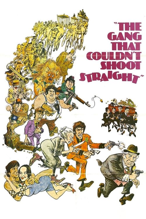 Póster de The Gang That Couldn't Shoot Straight