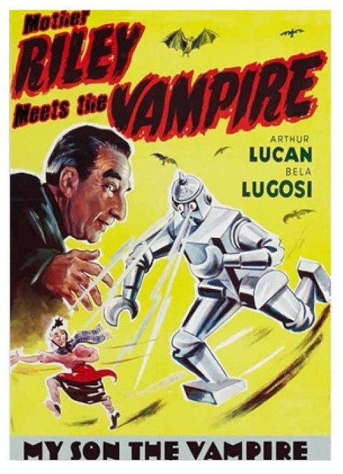 Póster de Mother Riley Meets the Vampire