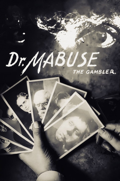 Póster de Dr. Mabuse, the Gambler