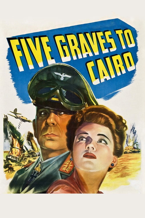 Póster de Five Graves to Cairo