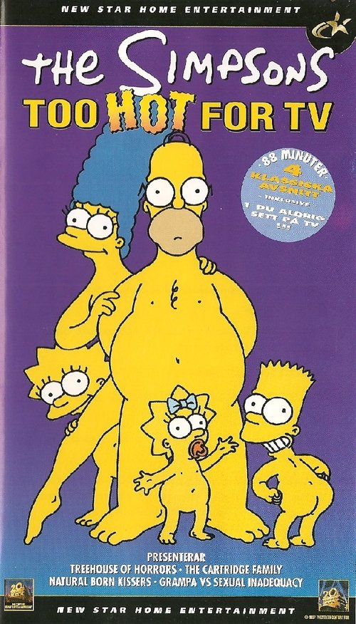 Póster de The Simpsons: Too Hot For TV