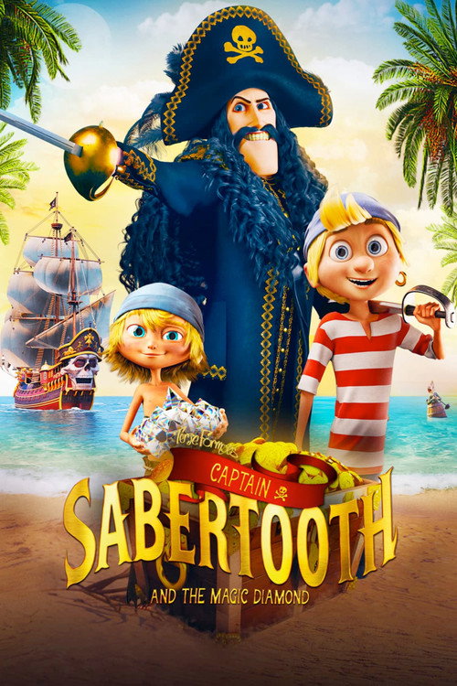 Póster de Captain Sabertooth and the Magical Diamond