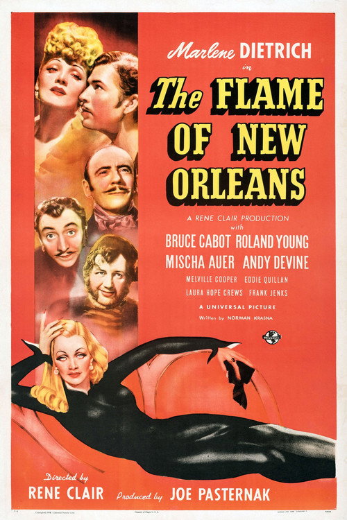 Póster de The Flame of New Orleans
