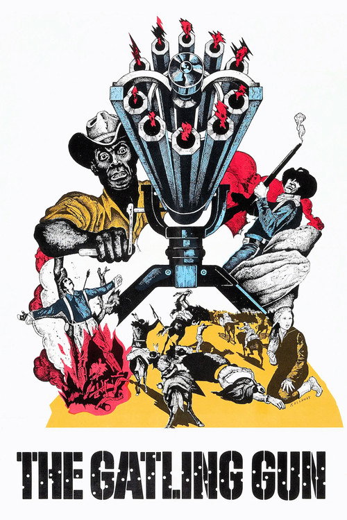 Póster de The Gatling Gun
