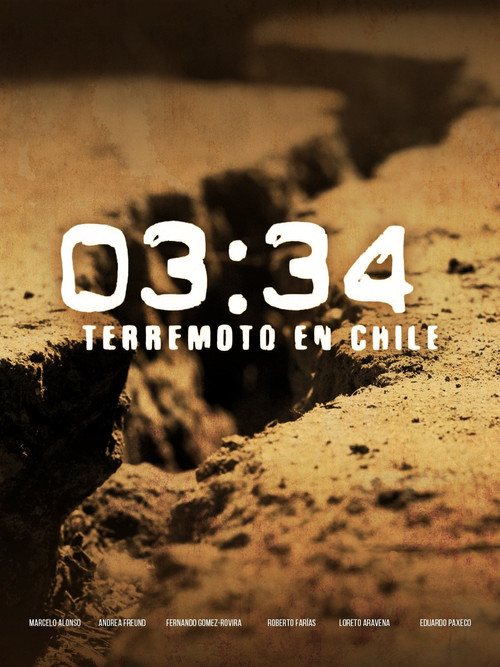 Póster de 03:34 Terremoto en Chile