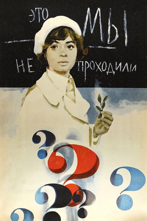 Póster de We Didn't Learn This