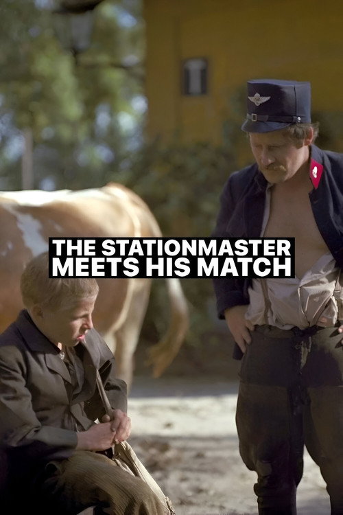 Póster de The Stationmaster Meets His Match