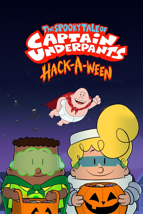 Póster de The Spooky Tale of Captain Underpants Hack-a-ween