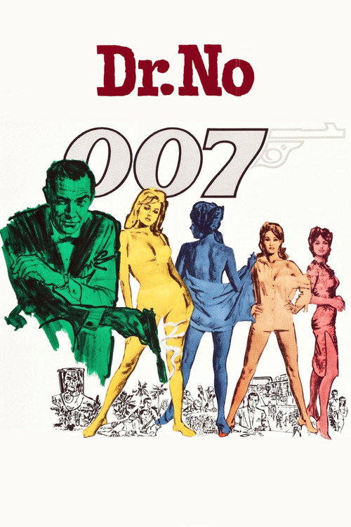 Poster von James Bond 007 jagt Dr. No