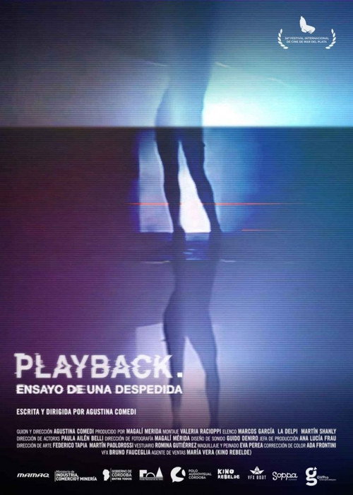 Póster de Playback: Ensayo de una despedida