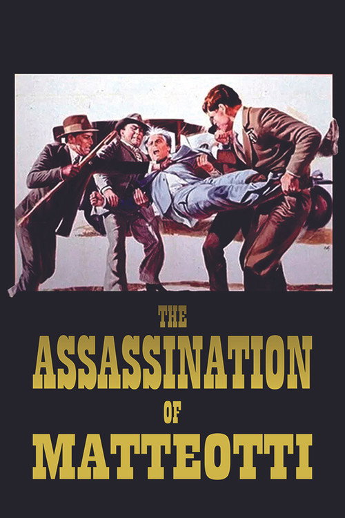 Póster de The Assassination of Matteotti