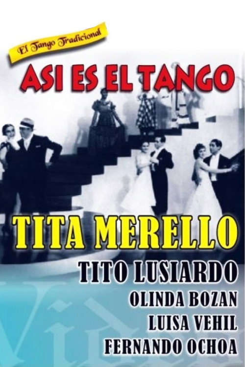 Póster de Así es el tango